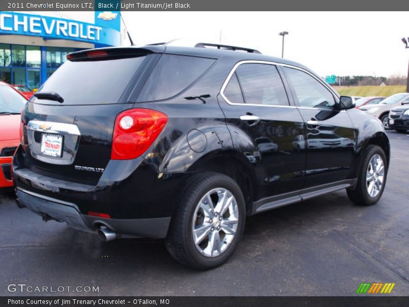 Black / Light Titanium/Jet Black 2011 Chevrolet Equinox LTZ