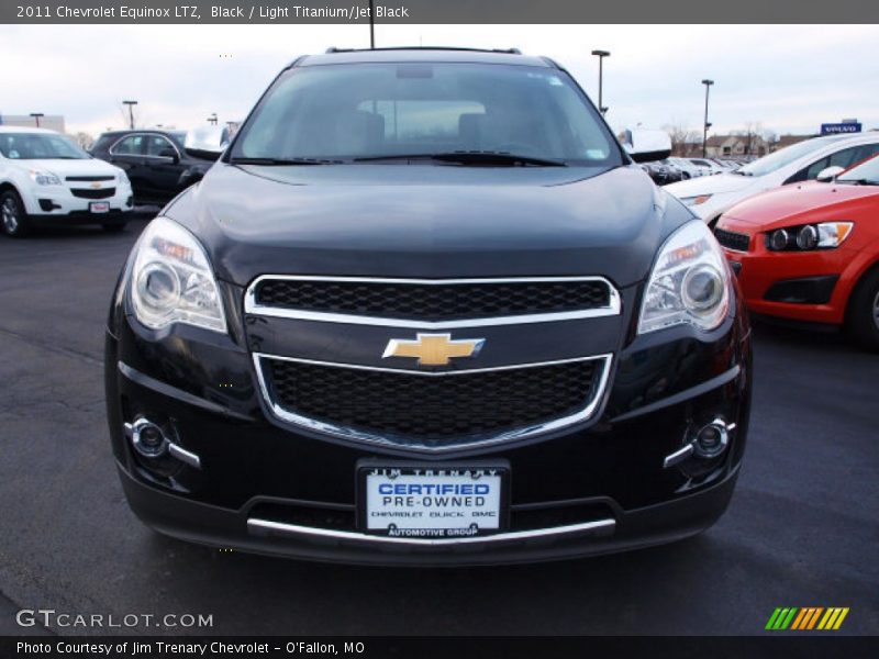 Black / Light Titanium/Jet Black 2011 Chevrolet Equinox LTZ