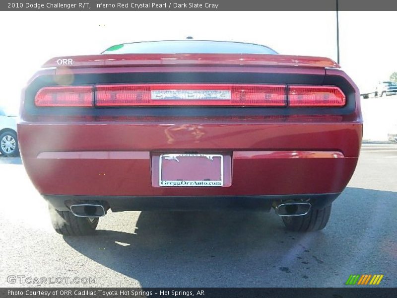 Inferno Red Crystal Pearl / Dark Slate Gray 2010 Dodge Challenger R/T