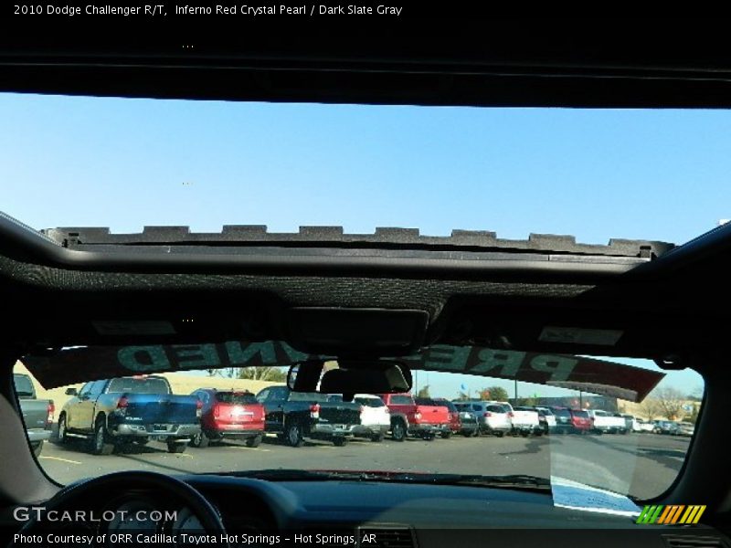 Inferno Red Crystal Pearl / Dark Slate Gray 2010 Dodge Challenger R/T