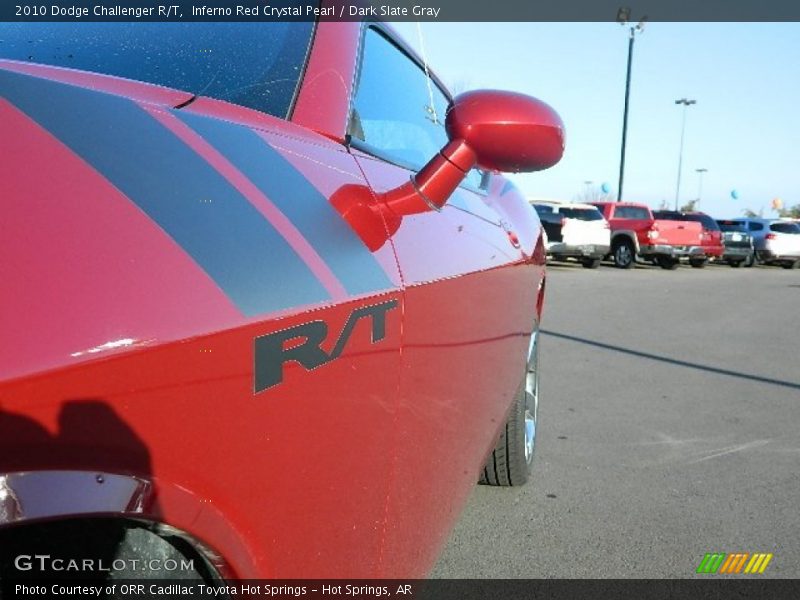 Inferno Red Crystal Pearl / Dark Slate Gray 2010 Dodge Challenger R/T