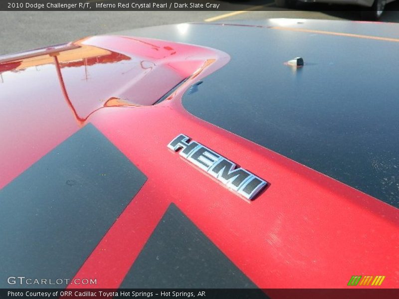 Inferno Red Crystal Pearl / Dark Slate Gray 2010 Dodge Challenger R/T