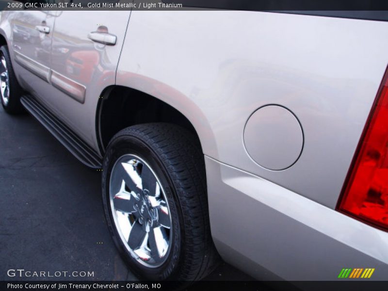Gold Mist Metallic / Light Titanium 2009 GMC Yukon SLT 4x4