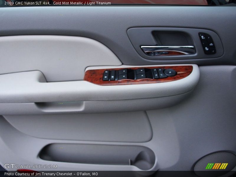 Gold Mist Metallic / Light Titanium 2009 GMC Yukon SLT 4x4
