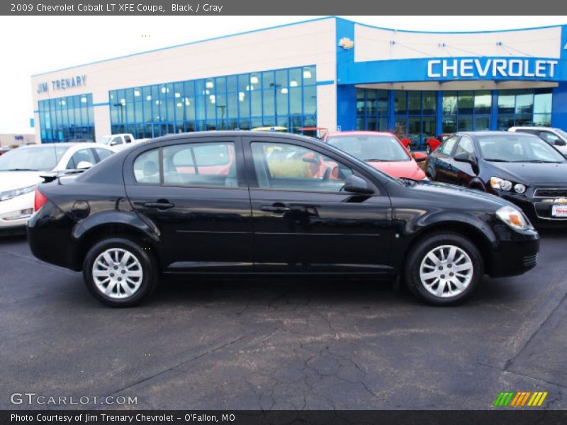 Black / Gray 2009 Chevrolet Cobalt LT XFE Coupe