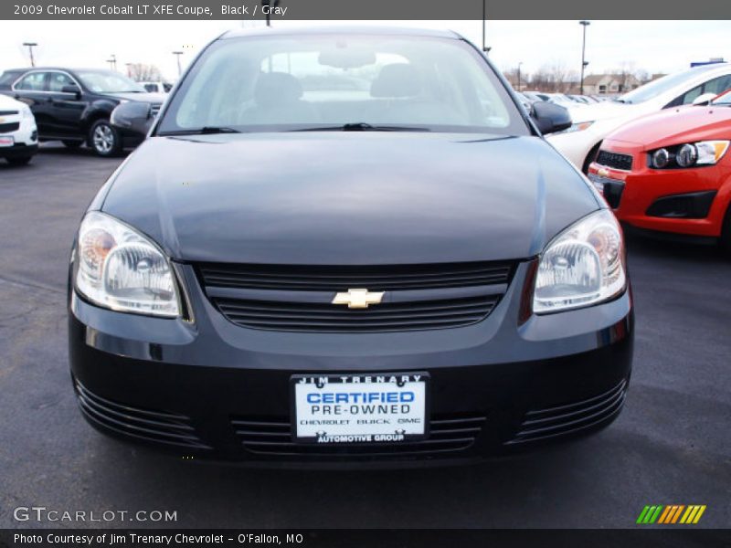 Black / Gray 2009 Chevrolet Cobalt LT XFE Coupe