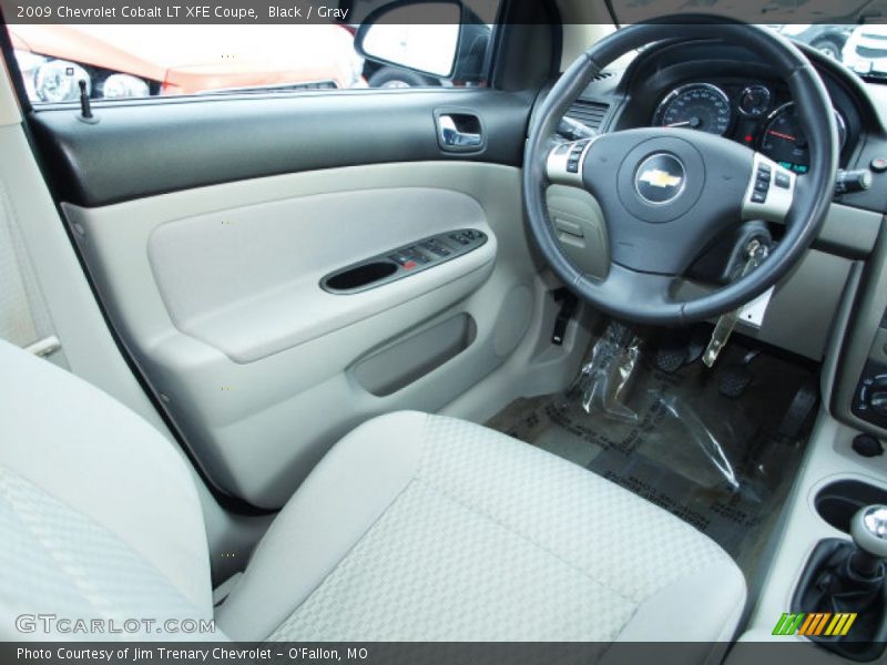 Black / Gray 2009 Chevrolet Cobalt LT XFE Coupe