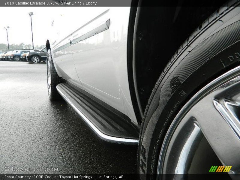 Silver Lining / Ebony 2010 Cadillac Escalade Luxury