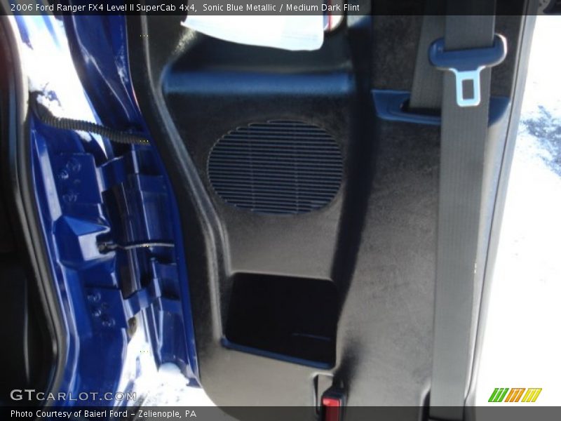 Sonic Blue Metallic / Medium Dark Flint 2006 Ford Ranger FX4 Level II SuperCab 4x4