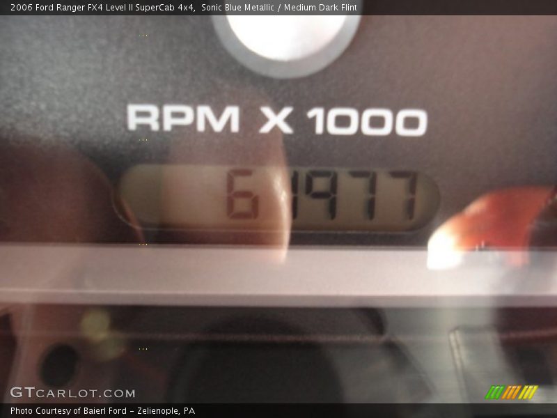 Sonic Blue Metallic / Medium Dark Flint 2006 Ford Ranger FX4 Level II SuperCab 4x4