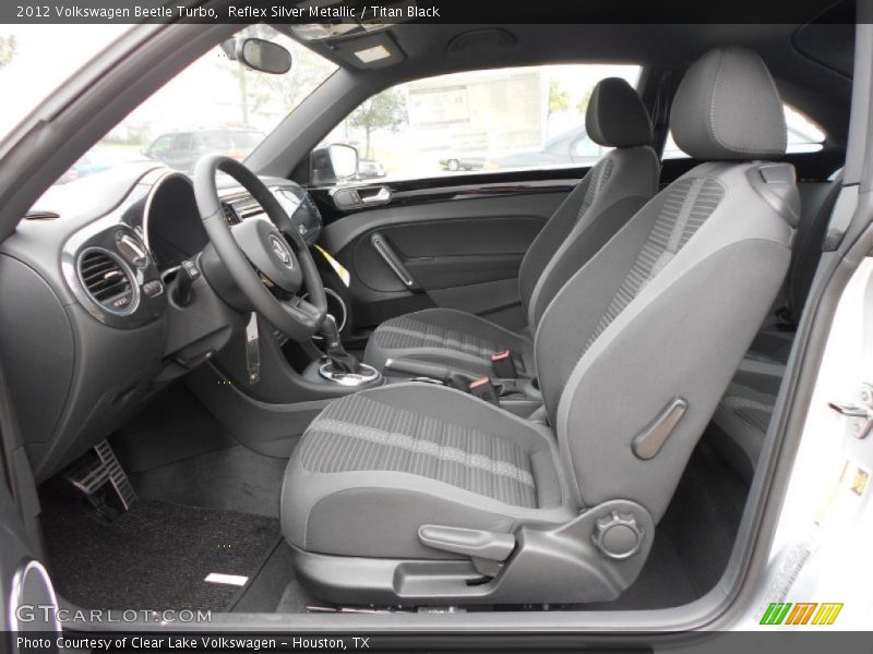 Front Seat of 2012 Beetle Turbo