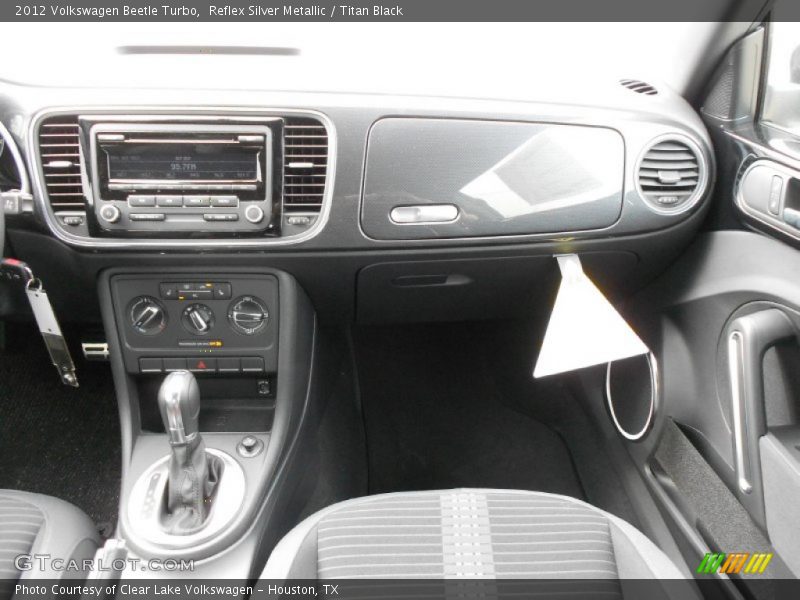 Reflex Silver Metallic / Titan Black 2012 Volkswagen Beetle Turbo