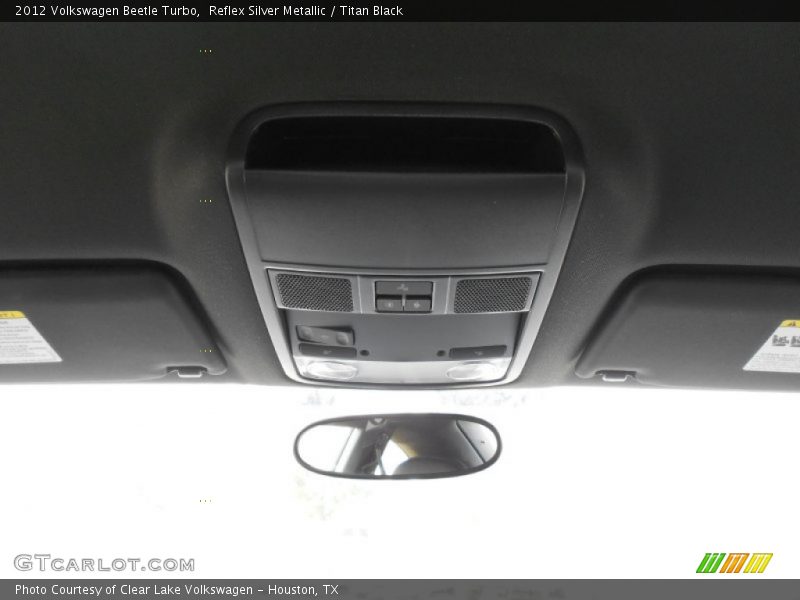 Reflex Silver Metallic / Titan Black 2012 Volkswagen Beetle Turbo