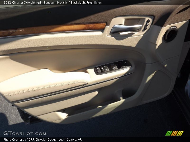 Tungsten Metallic / Black/Light Frost Beige 2012 Chrysler 300 Limited