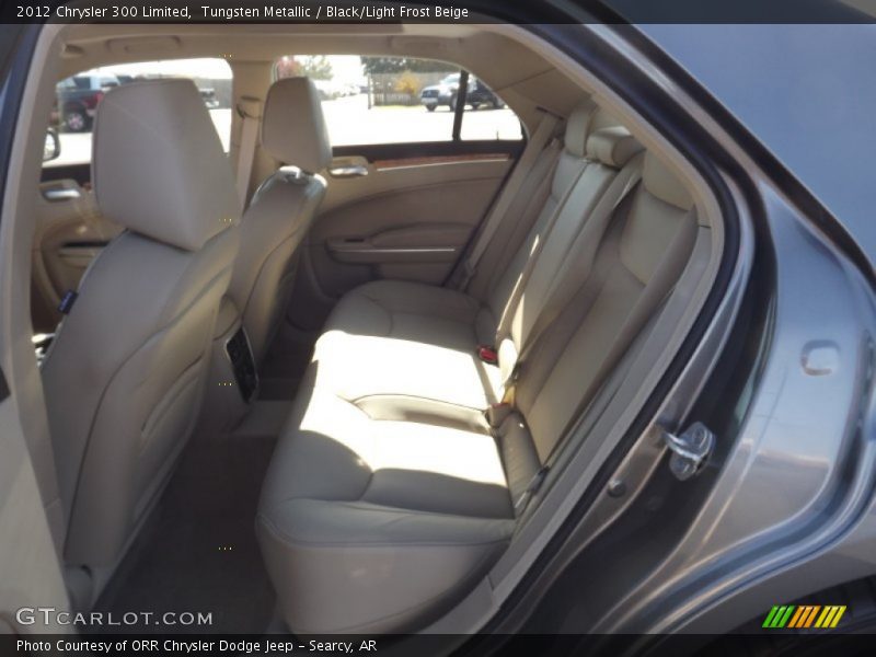 Tungsten Metallic / Black/Light Frost Beige 2012 Chrysler 300 Limited