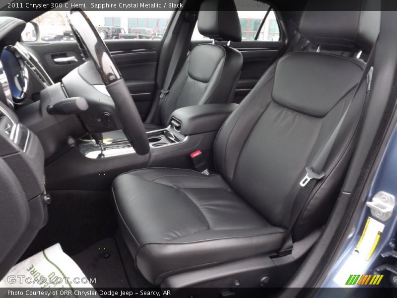 Front Seat of 2011 300 C Hemi