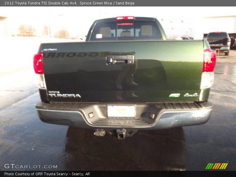 Spruce Green Mica / Sand Beige 2012 Toyota Tundra TSS Double Cab 4x4