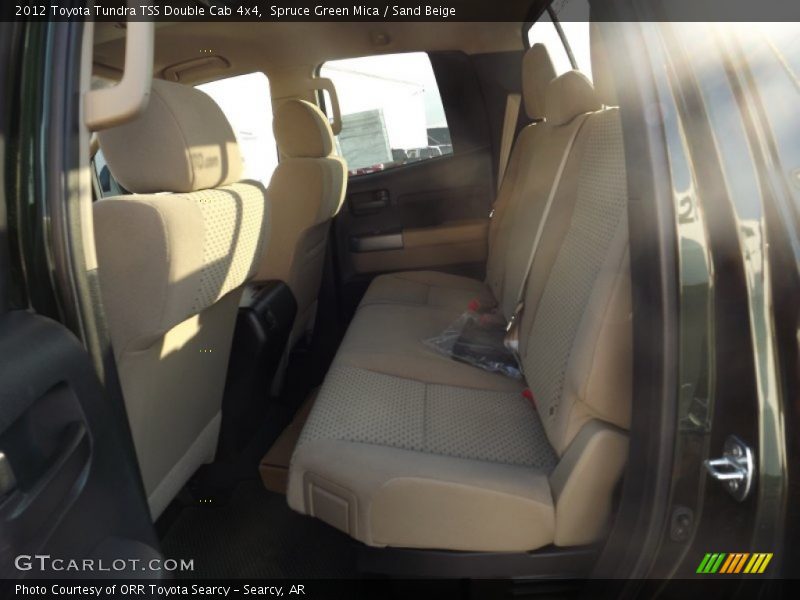 Spruce Green Mica / Sand Beige 2012 Toyota Tundra TSS Double Cab 4x4