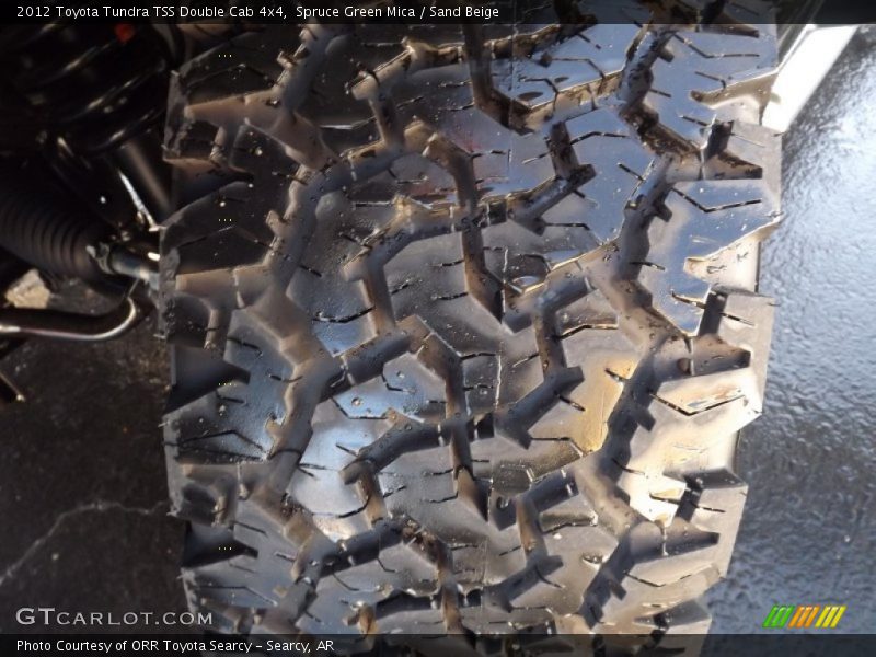 Spruce Green Mica / Sand Beige 2012 Toyota Tundra TSS Double Cab 4x4