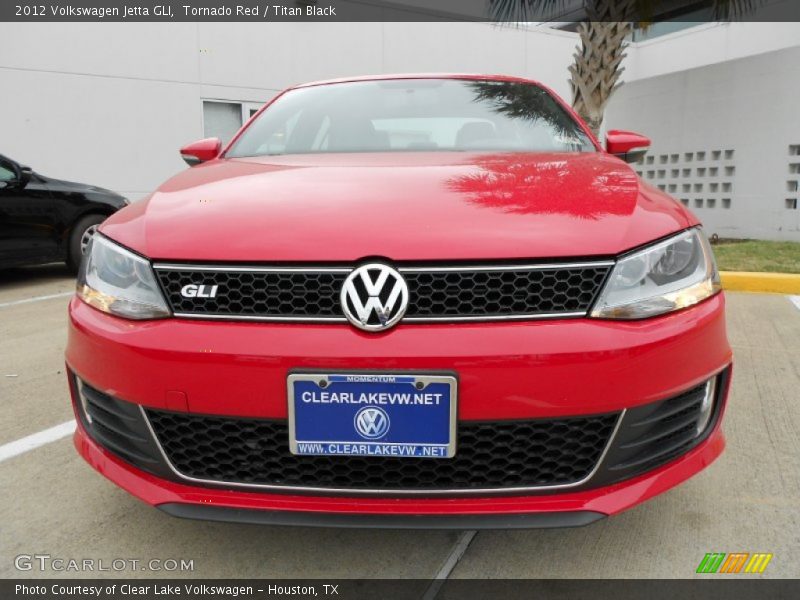 Tornado Red / Titan Black 2012 Volkswagen Jetta GLI