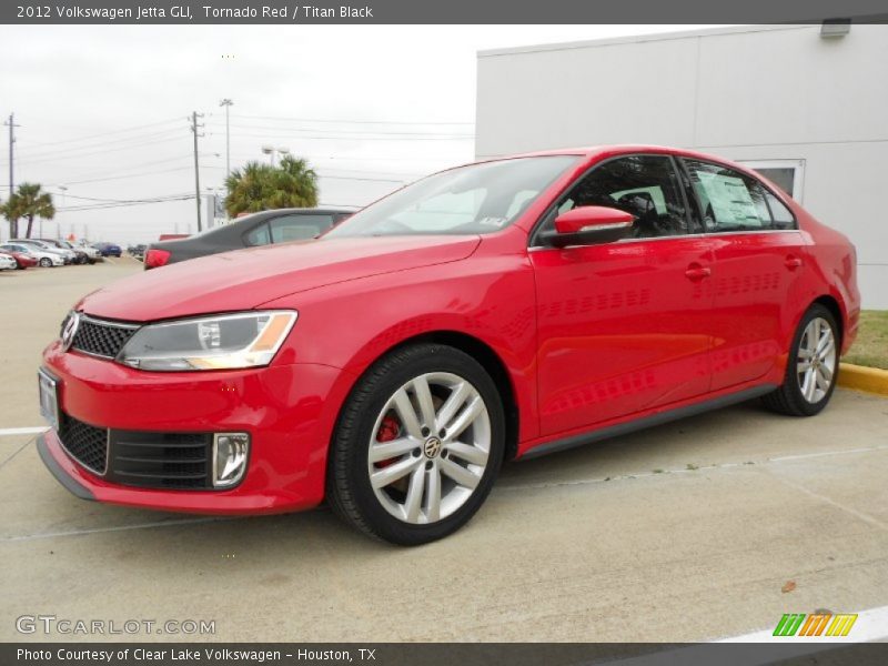 Tornado Red / Titan Black 2012 Volkswagen Jetta GLI