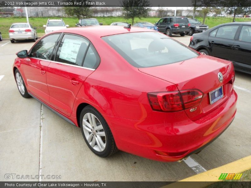 Tornado Red / Titan Black 2012 Volkswagen Jetta GLI