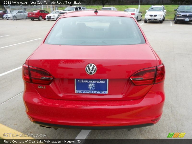 Tornado Red / Titan Black 2012 Volkswagen Jetta GLI