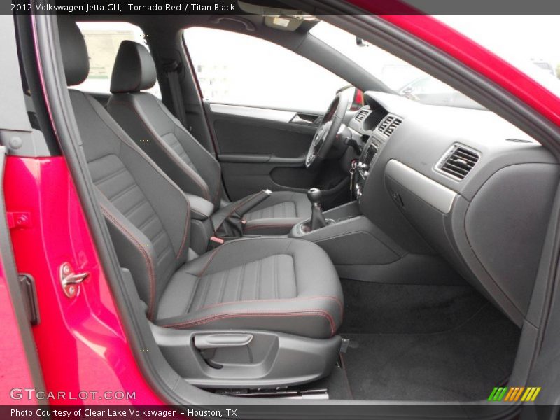  2012 Jetta GLI Titan Black Interior