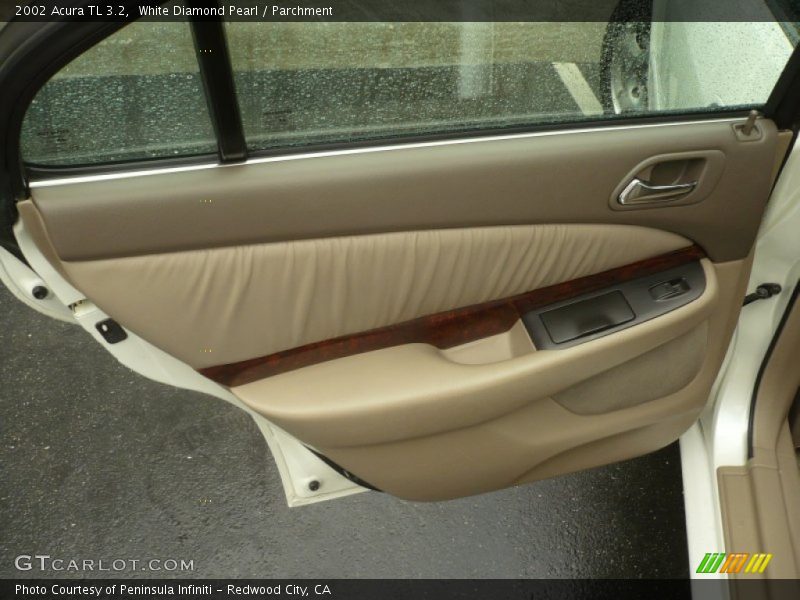 White Diamond Pearl / Parchment 2002 Acura TL 3.2