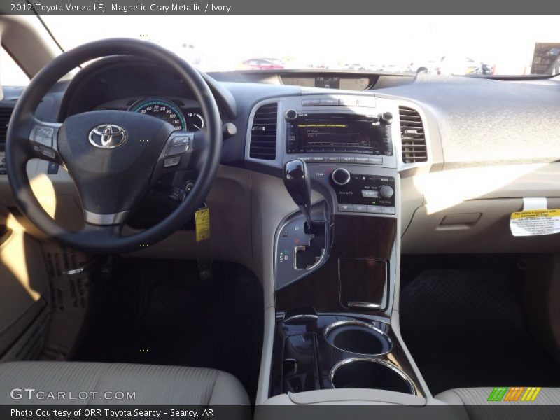 Magnetic Gray Metallic / Ivory 2012 Toyota Venza LE