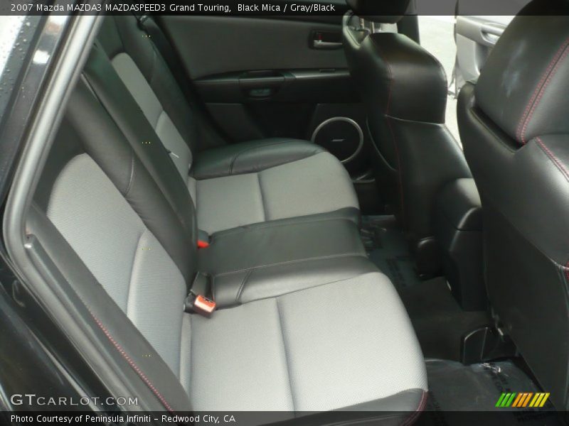 Black Mica / Gray/Black 2007 Mazda MAZDA3 MAZDASPEED3 Grand Touring