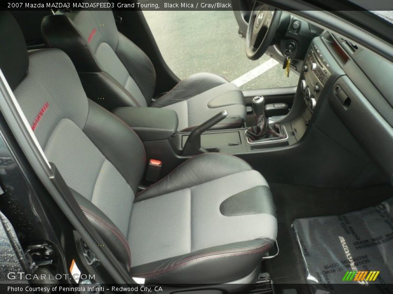  2007 MAZDA3 MAZDASPEED3 Grand Touring Gray/Black Interior