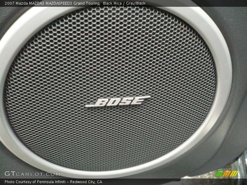 Black Mica / Gray/Black 2007 Mazda MAZDA3 MAZDASPEED3 Grand Touring