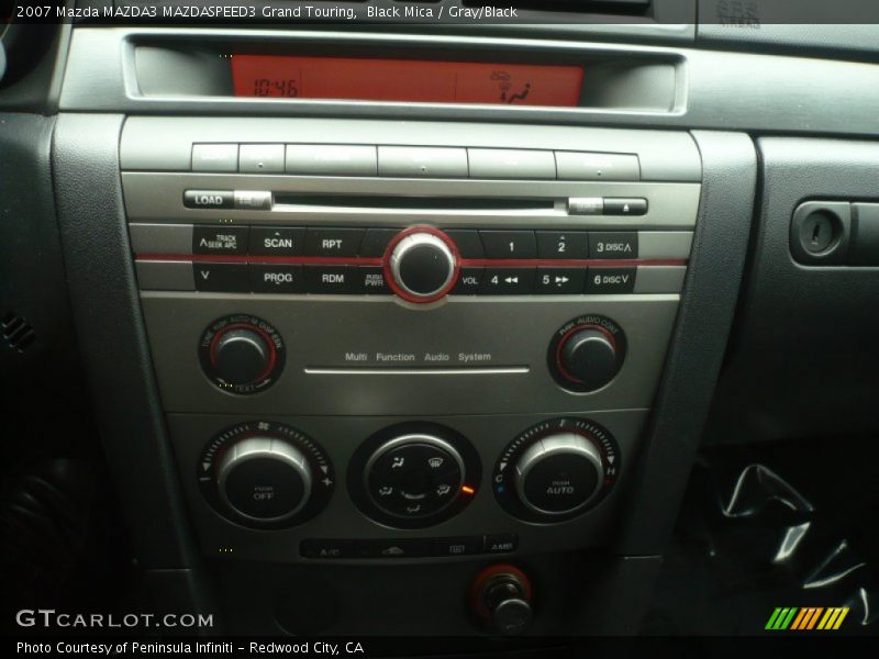 Black Mica / Gray/Black 2007 Mazda MAZDA3 MAZDASPEED3 Grand Touring