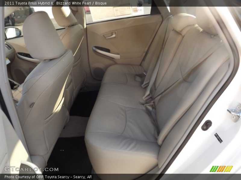 Blizzard White Pearl / Bisque 2011 Toyota Prius Hybrid II