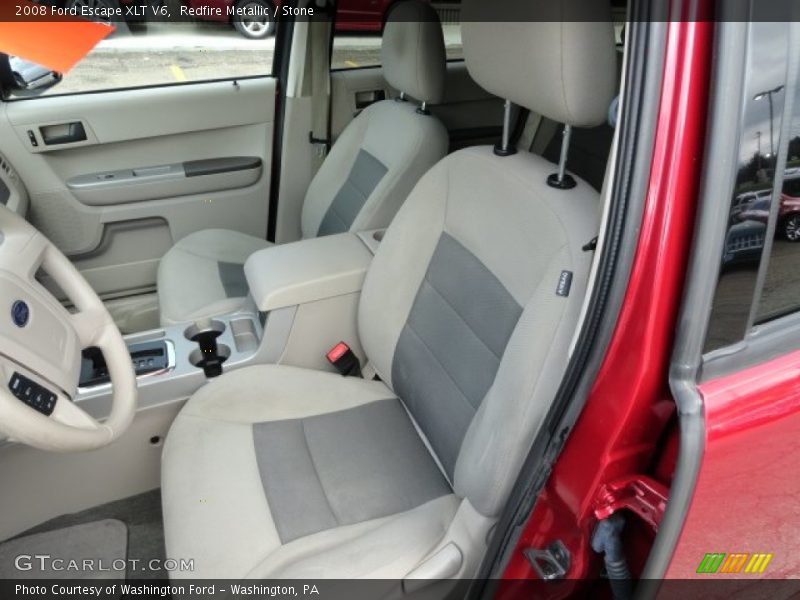 Redfire Metallic / Stone 2008 Ford Escape XLT V6