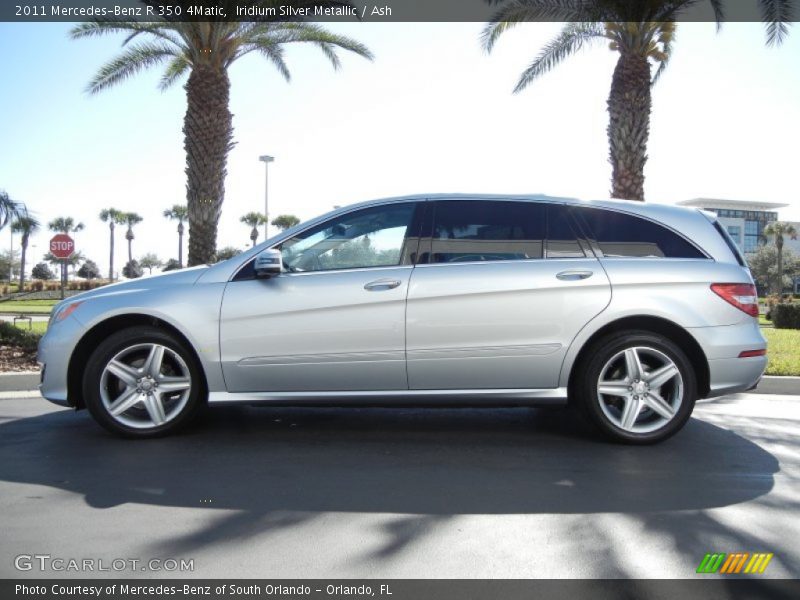 Iridium Silver Metallic / Ash 2011 Mercedes-Benz R 350 4Matic