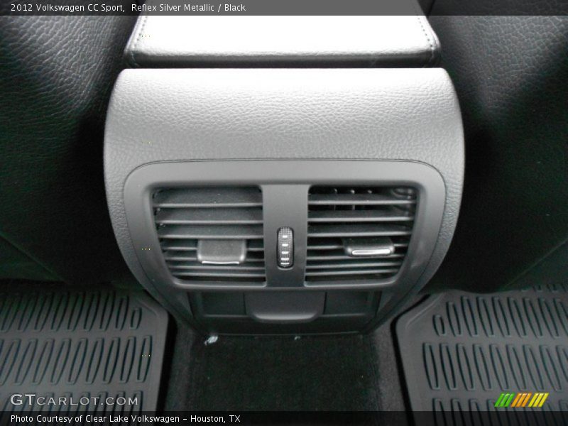 Reflex Silver Metallic / Black 2012 Volkswagen CC Sport