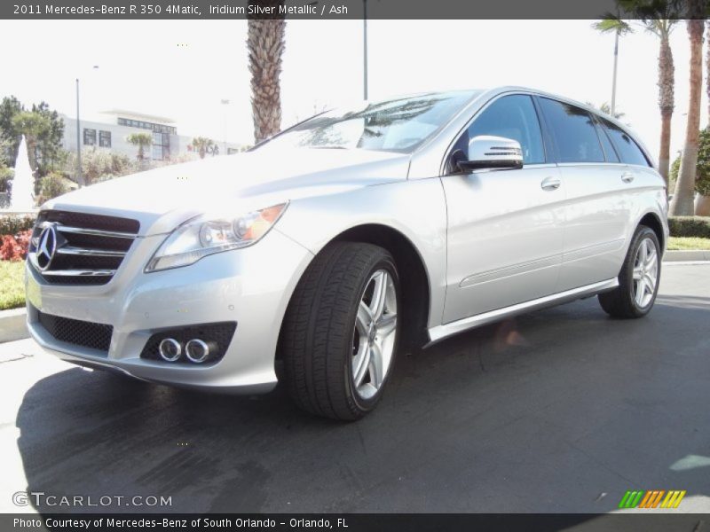 Iridium Silver Metallic / Ash 2011 Mercedes-Benz R 350 4Matic
