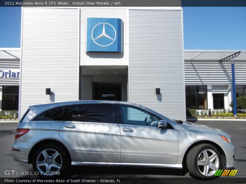 Iridium Silver Metallic / Ash 2011 Mercedes-Benz R 350 4Matic