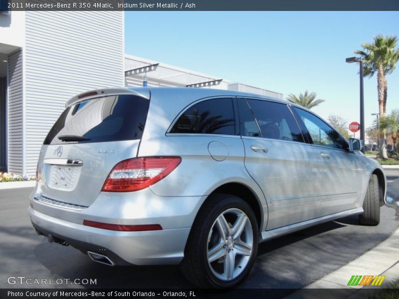 Iridium Silver Metallic / Ash 2011 Mercedes-Benz R 350 4Matic
