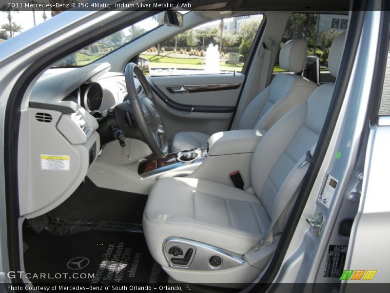 Iridium Silver Metallic / Ash 2011 Mercedes-Benz R 350 4Matic