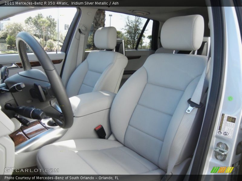 Iridium Silver Metallic / Ash 2011 Mercedes-Benz R 350 4Matic