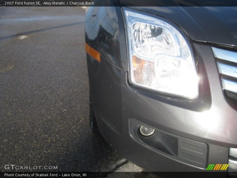 Alloy Metallic / Charcoal Black 2007 Ford Fusion SE
