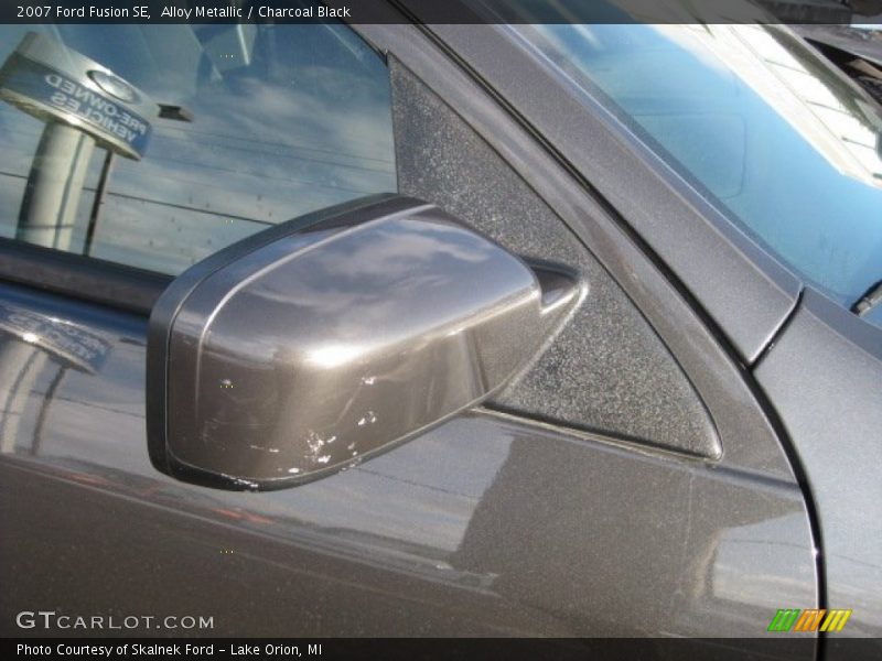 Alloy Metallic / Charcoal Black 2007 Ford Fusion SE
