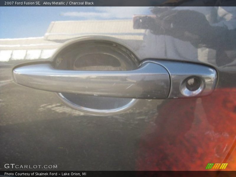 Alloy Metallic / Charcoal Black 2007 Ford Fusion SE