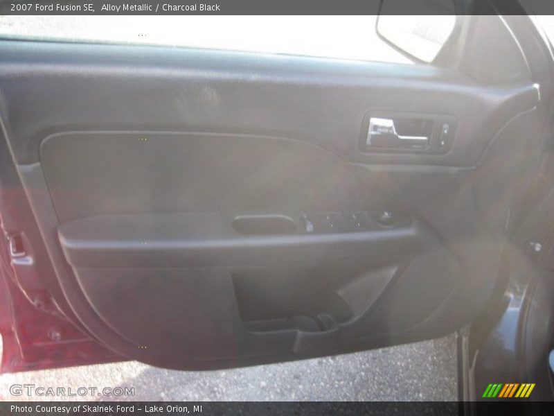 Alloy Metallic / Charcoal Black 2007 Ford Fusion SE