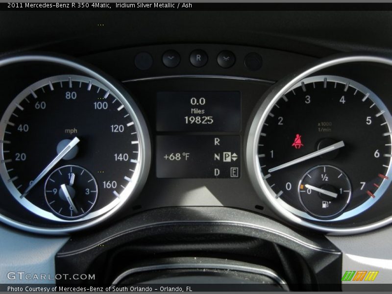 Iridium Silver Metallic / Ash 2011 Mercedes-Benz R 350 4Matic