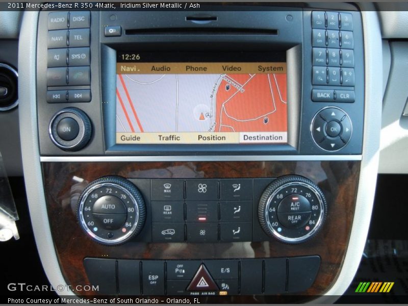 Iridium Silver Metallic / Ash 2011 Mercedes-Benz R 350 4Matic