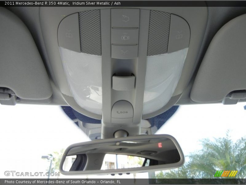 Iridium Silver Metallic / Ash 2011 Mercedes-Benz R 350 4Matic